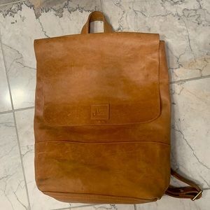 Sseko large Eden backpack all leather